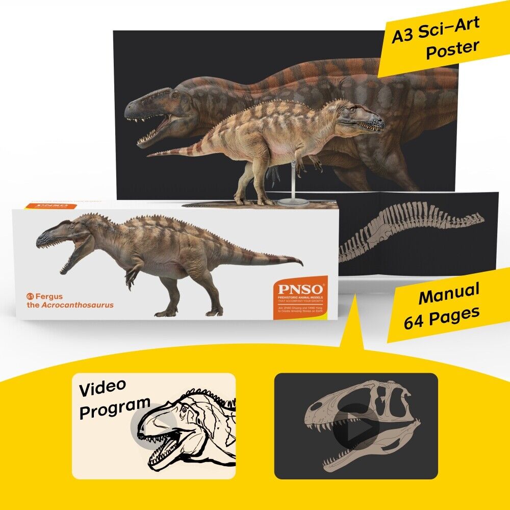 PNSO Acrocanthosaurus Fergus Figure