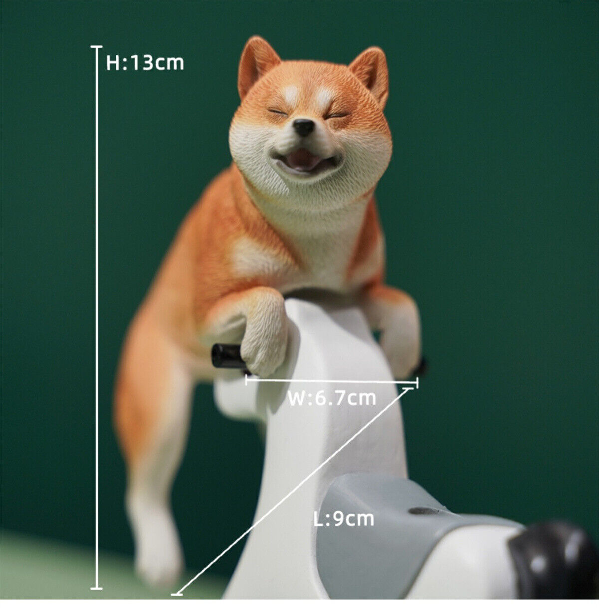 JXK 1/6 Rocking Horse Shiba Inu Model