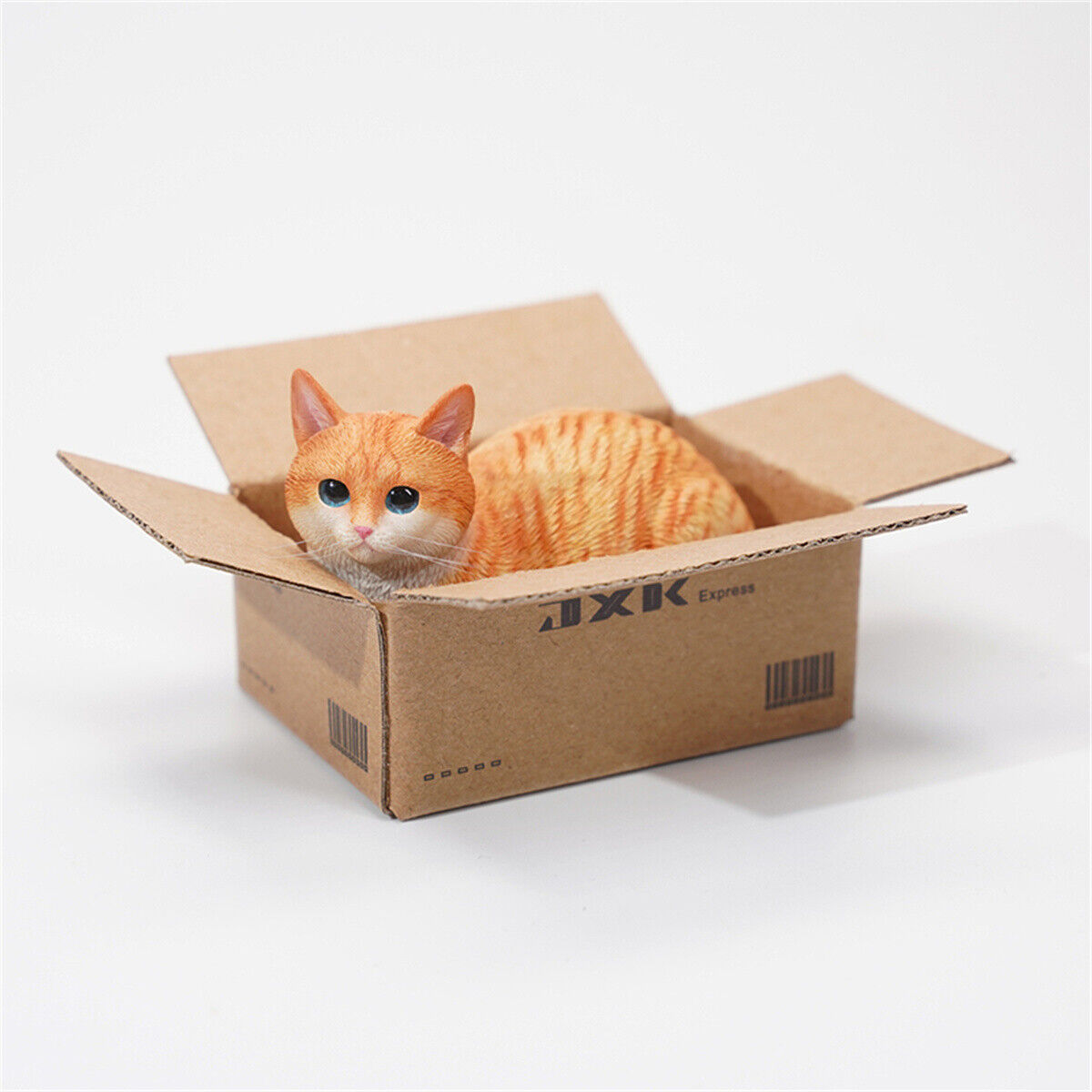 JXK Small The Cat In The Delivery Box 2.0 Model