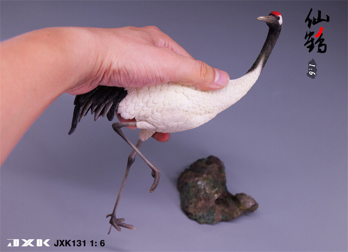 JXK 1/6 Red-crowned Crane Model