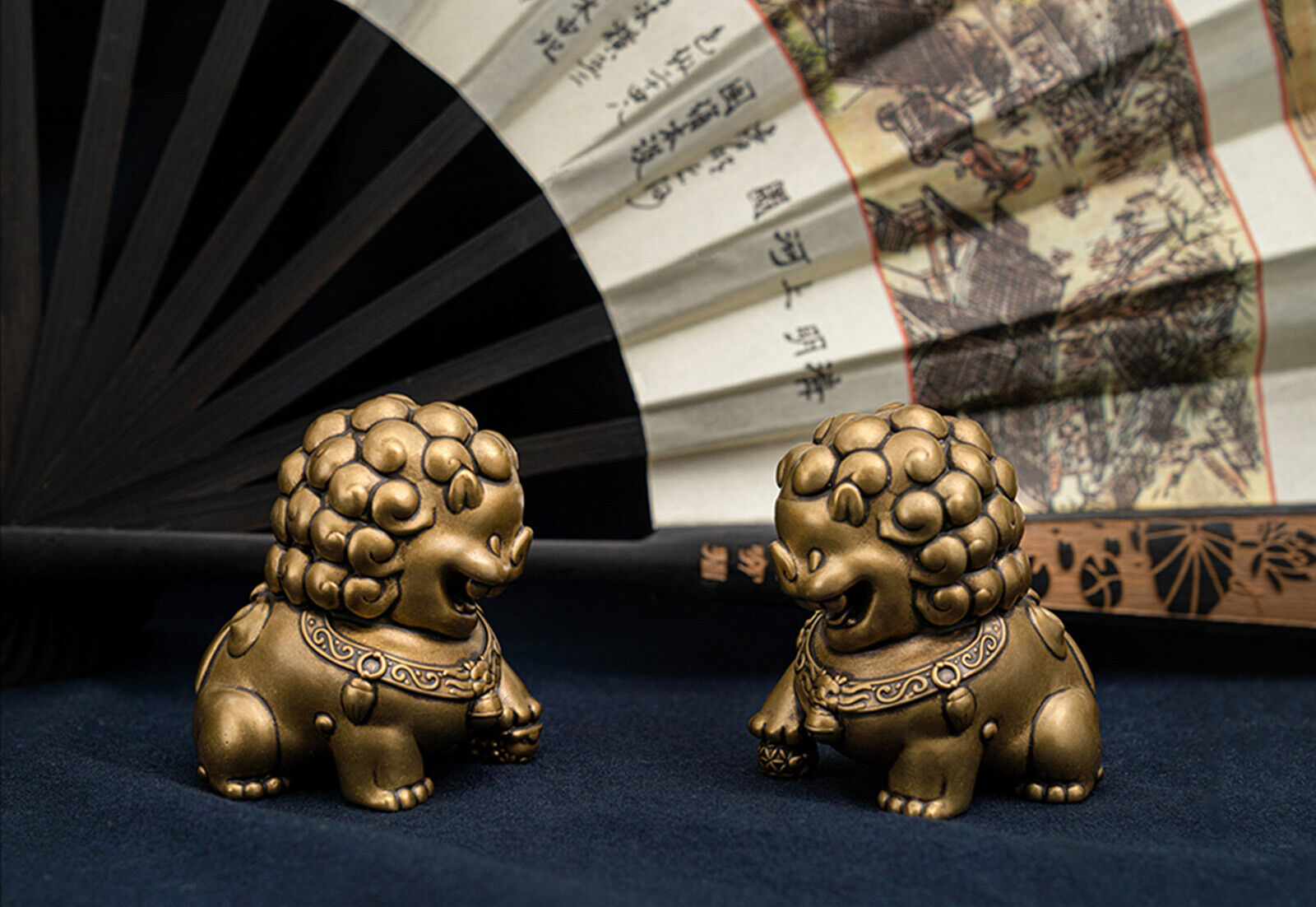 KONGZOO Brass Lion Model