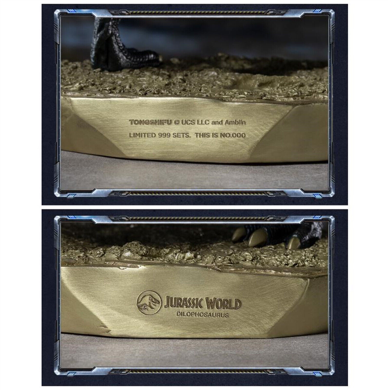 TONGSHIFU 1/10 Dilophosaurus Model