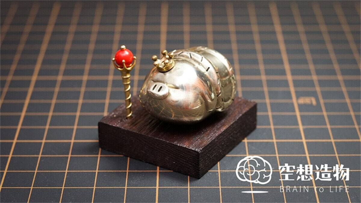 KONGZOO Brass Pig Model