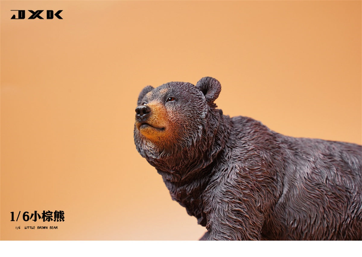 JXK 1/6 Little Brown Bear Model