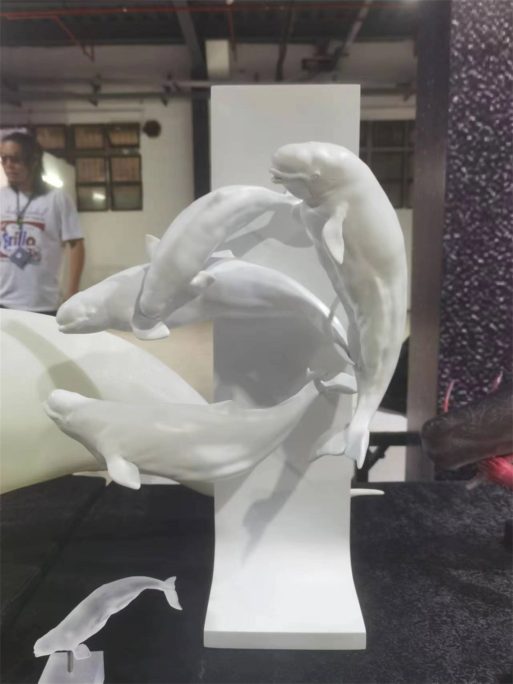 Sumeru Studio 1:10 Scale Beluga Whale Scene Model Kit