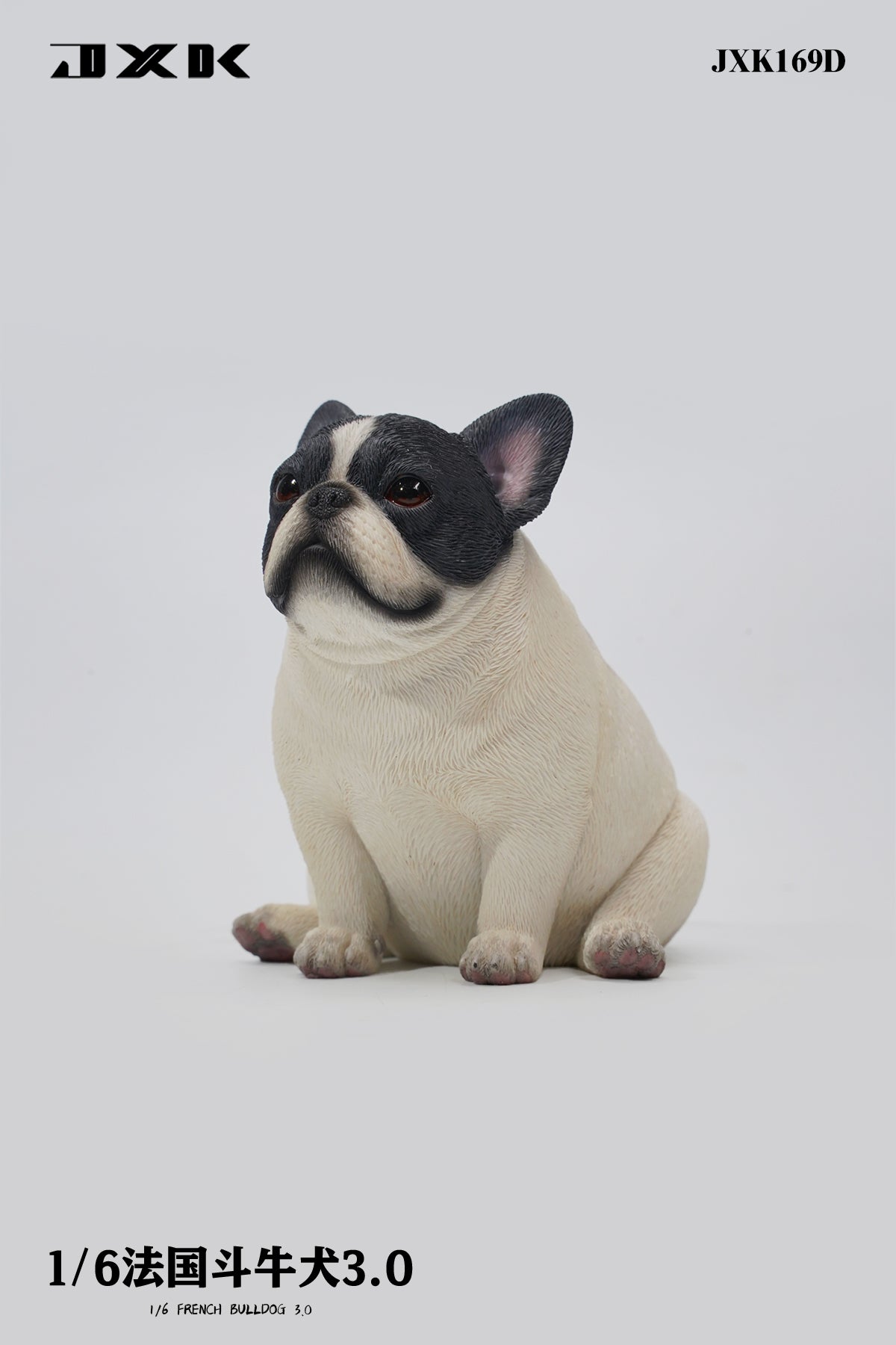 JXK 1/6 French Bulldog 3.0 Model