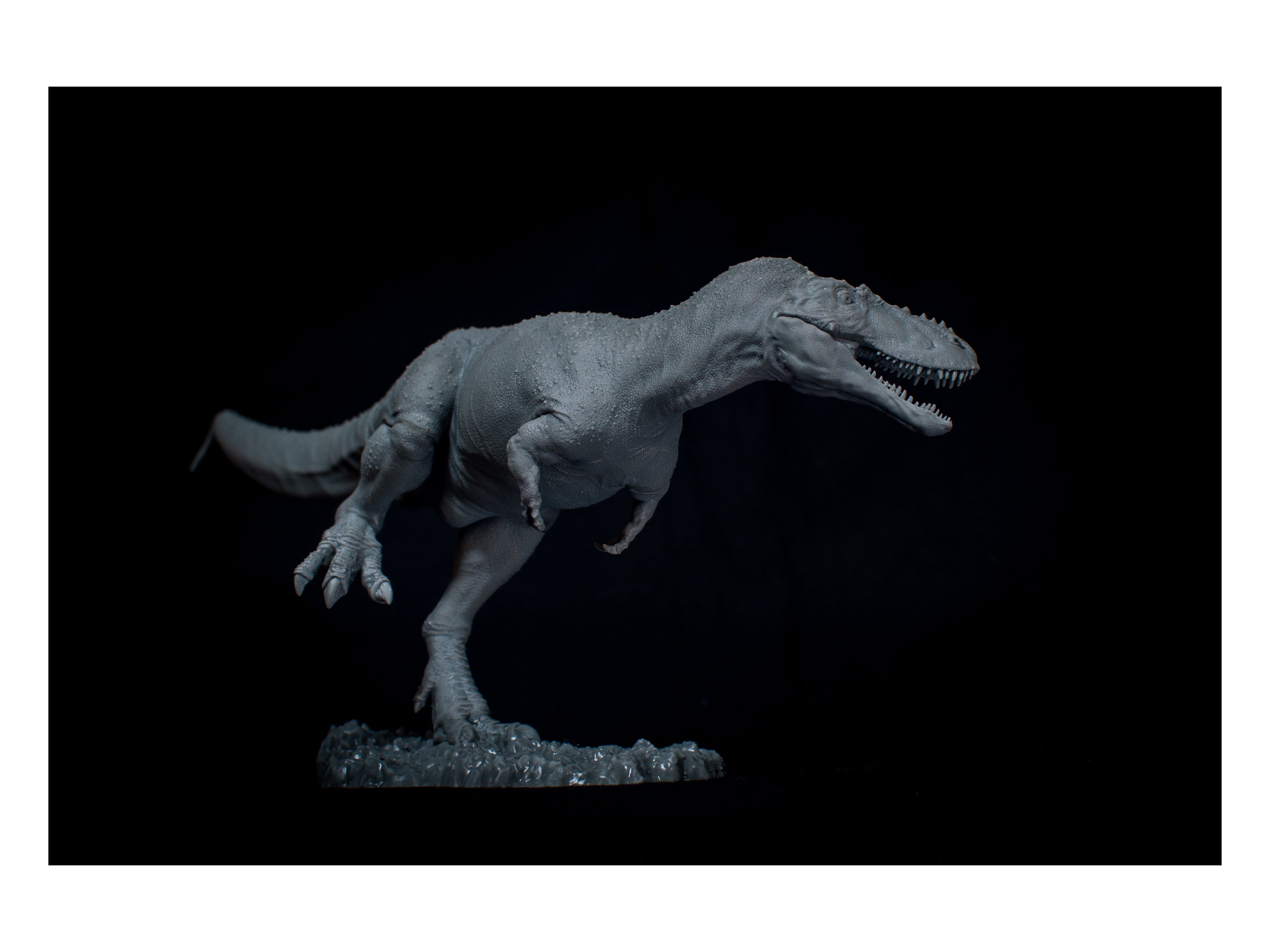 PASSION CHARGER Alioramus Hunt 3Pcs Gallimimus Scene Dinosaur GK Statue