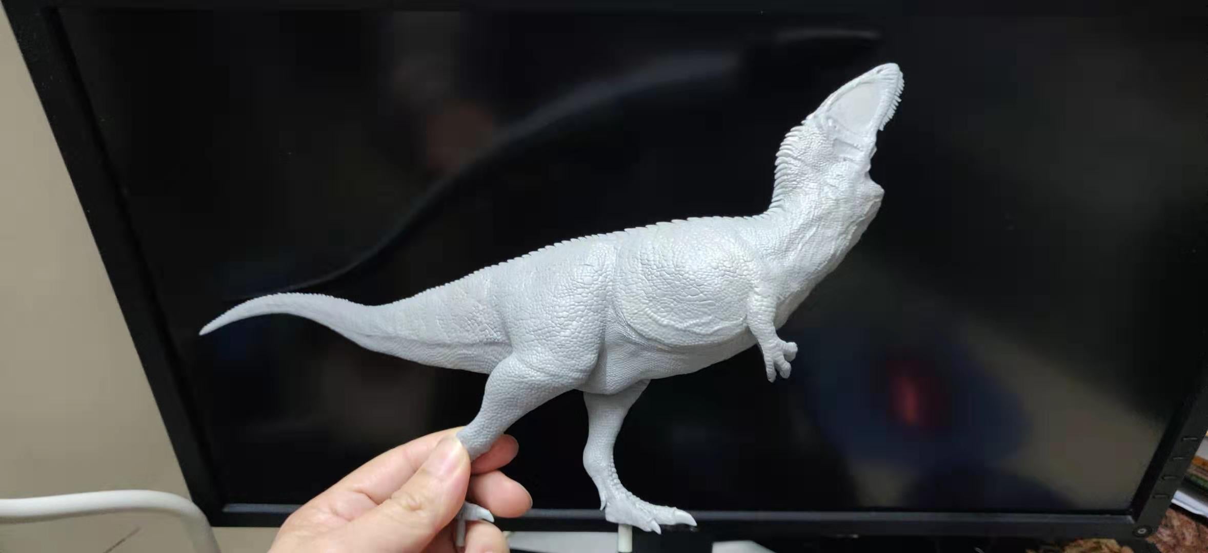 1/20 Carcharodontosaurus Family Scene Statue Unpainted GK