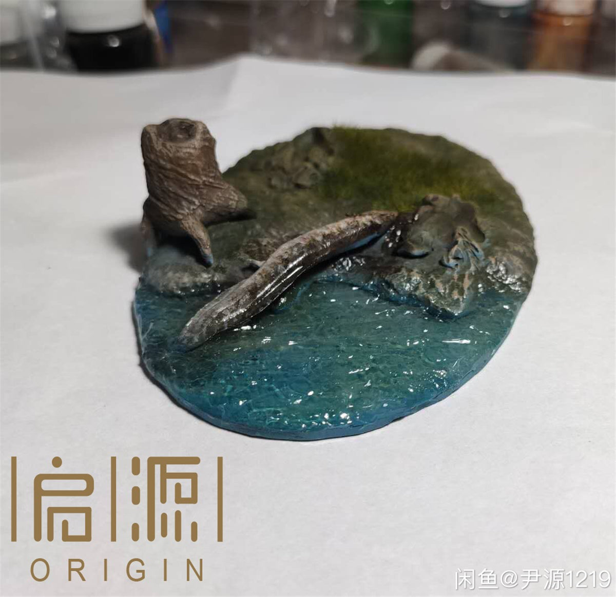 1/35 Suchomimus Scene Statue