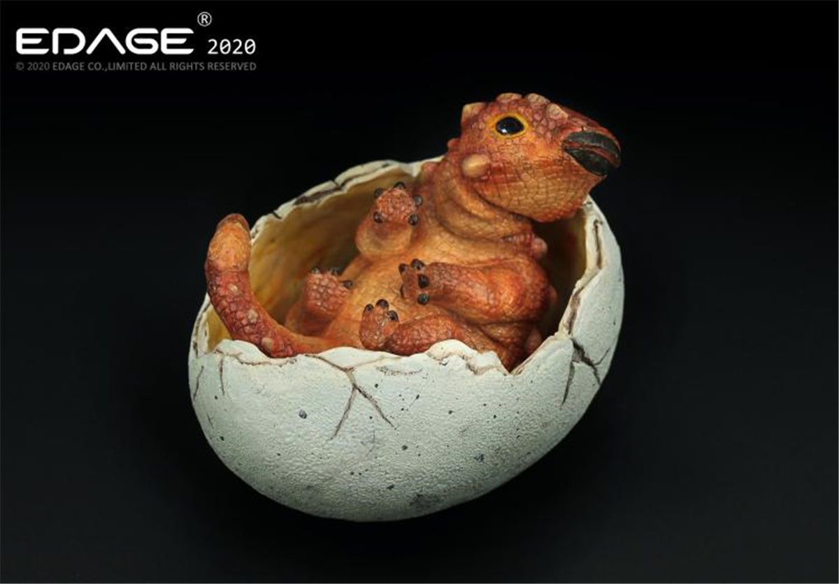 EDAGE Ankylosaurus Egg Statue