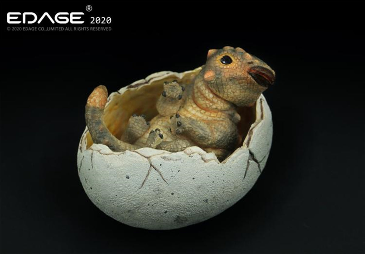 EDAGE Ankylosaurus Egg Statue