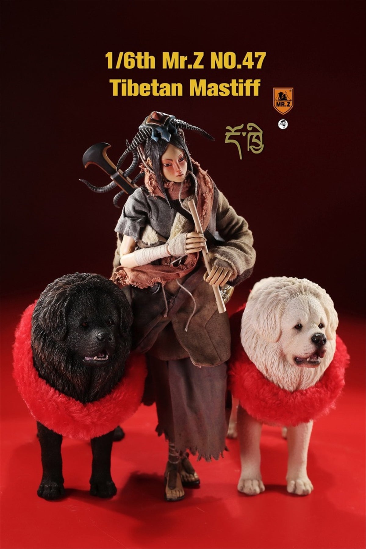 Mr.Z Animal Model 1/6 Tibetan Mastiff Statue