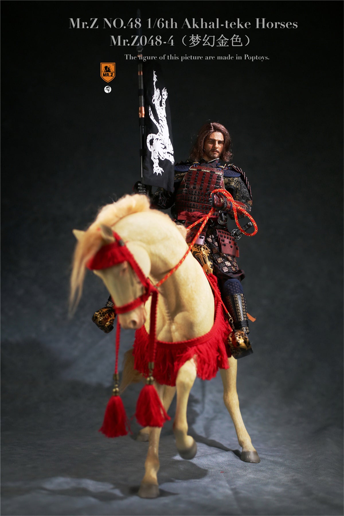 Mr.Z 1/6 Akhalteke Horses Statue
