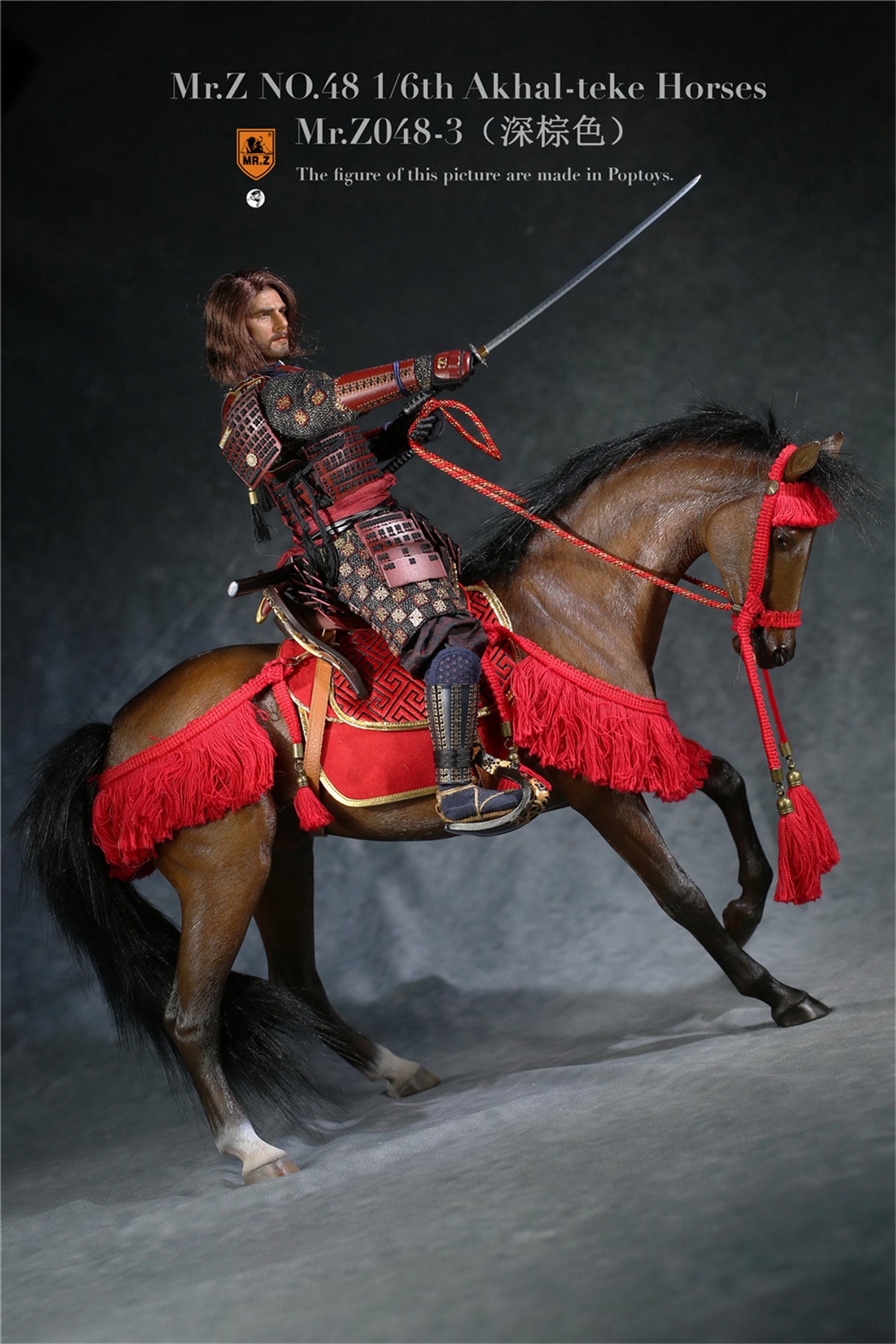 Mr.Z 1/6 Akhalteke Horses Statue