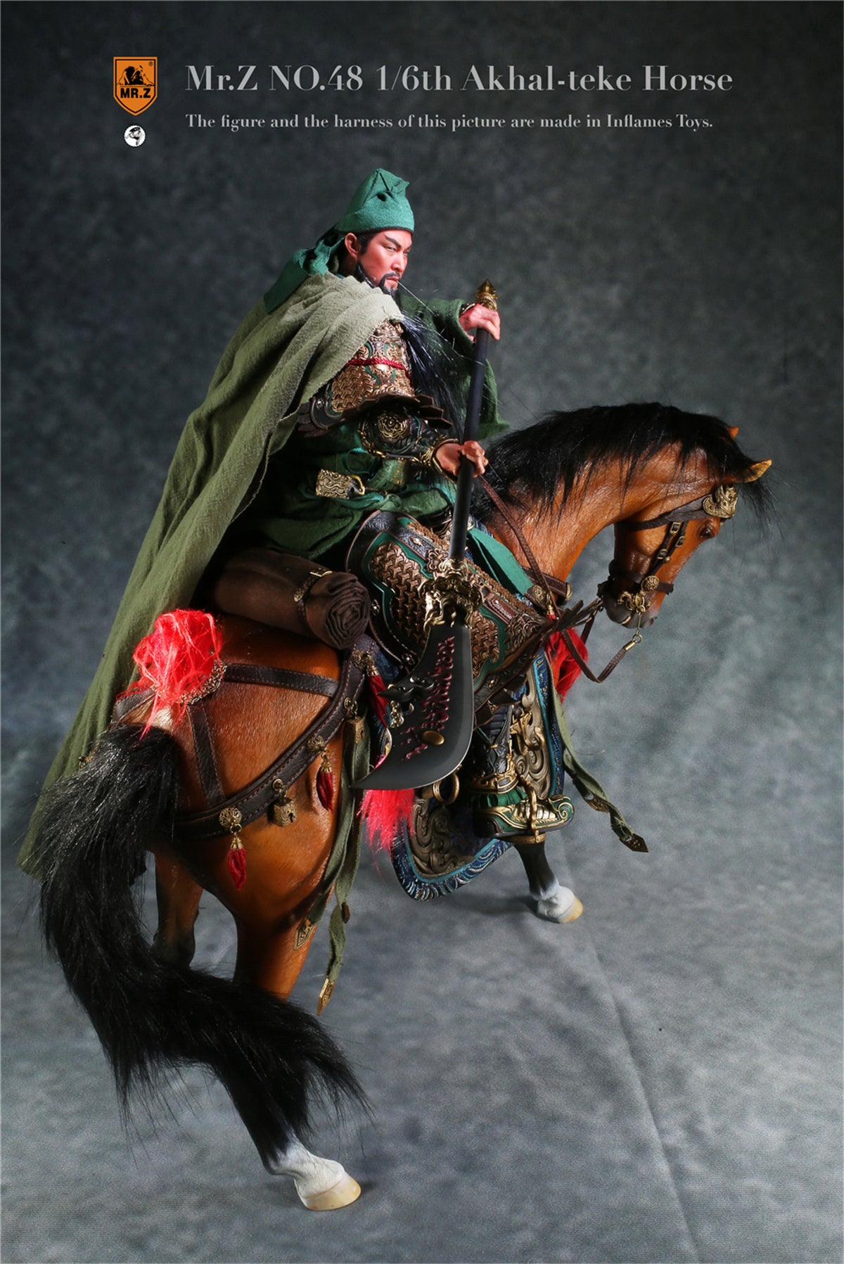 Mr.Z 1/6 Akhalteke Horses Statue