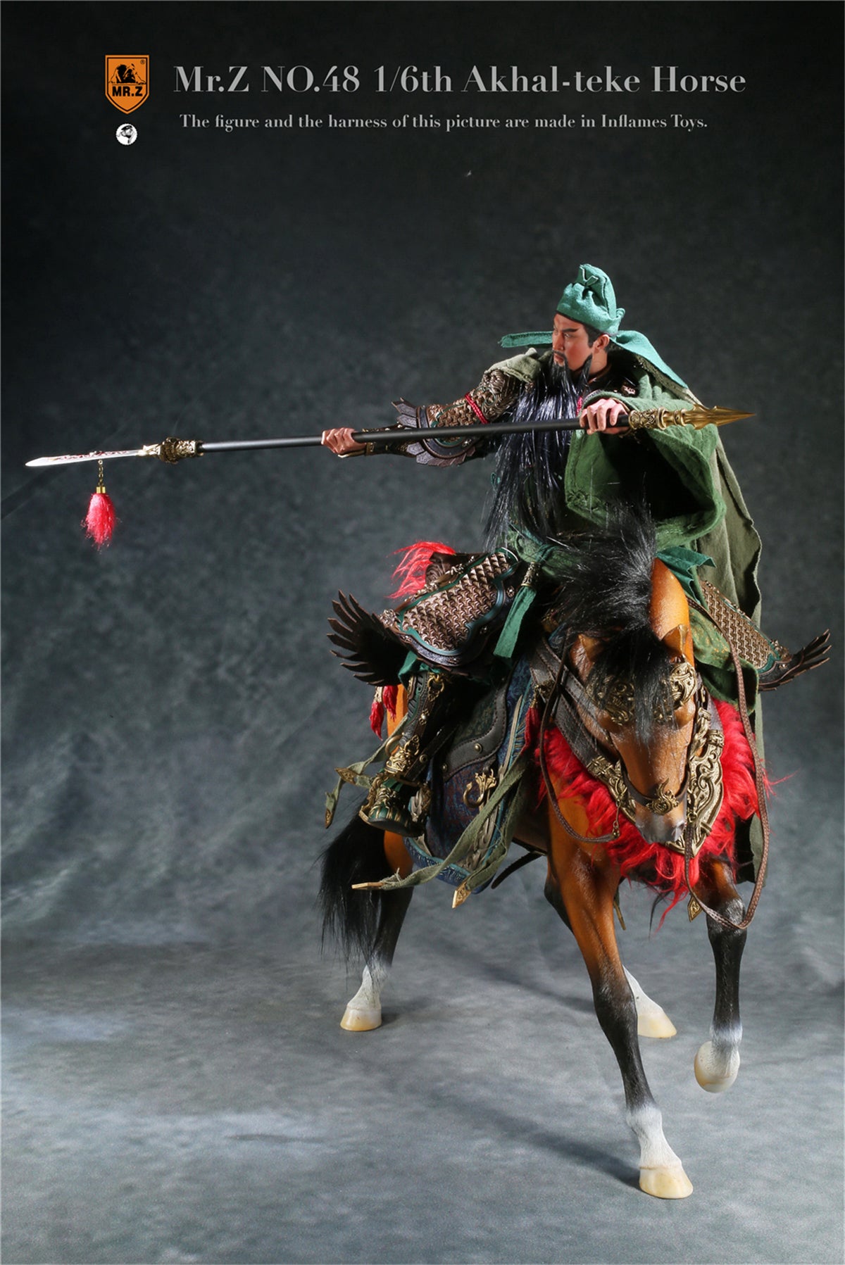 Mr.Z 1/6 Akhalteke Horses Statue