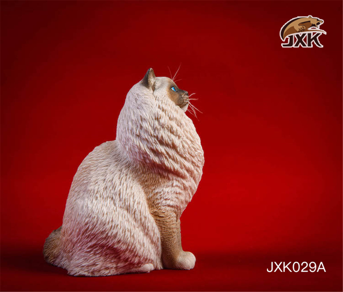 JXK 1/6 Ragdoll Cat Figure