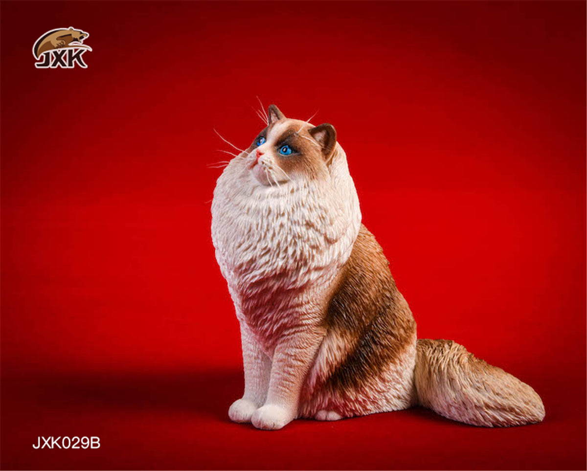 JXK 1/6 Ragdoll Cat Figure