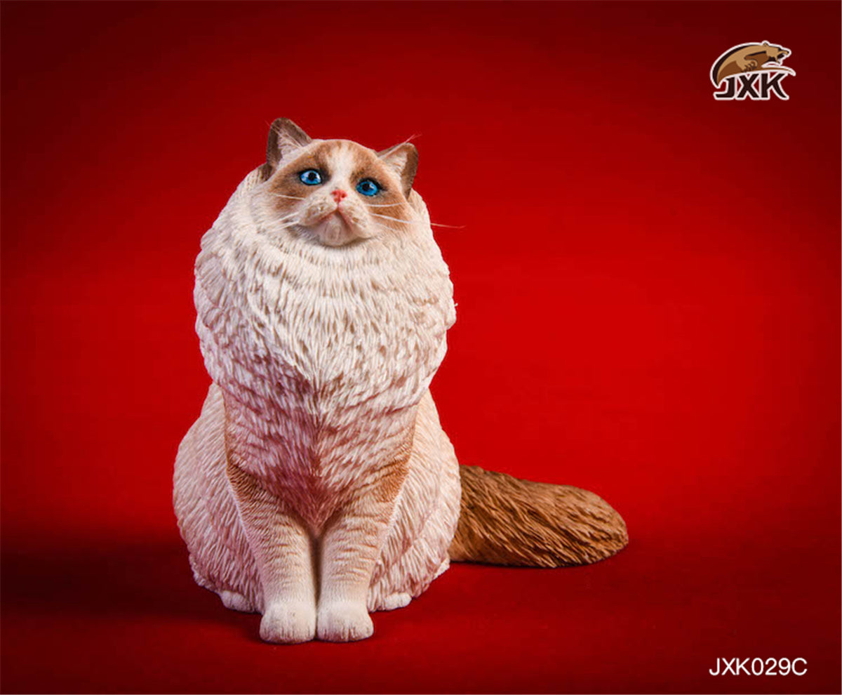 JXK 1/6 Ragdoll Cat Figure