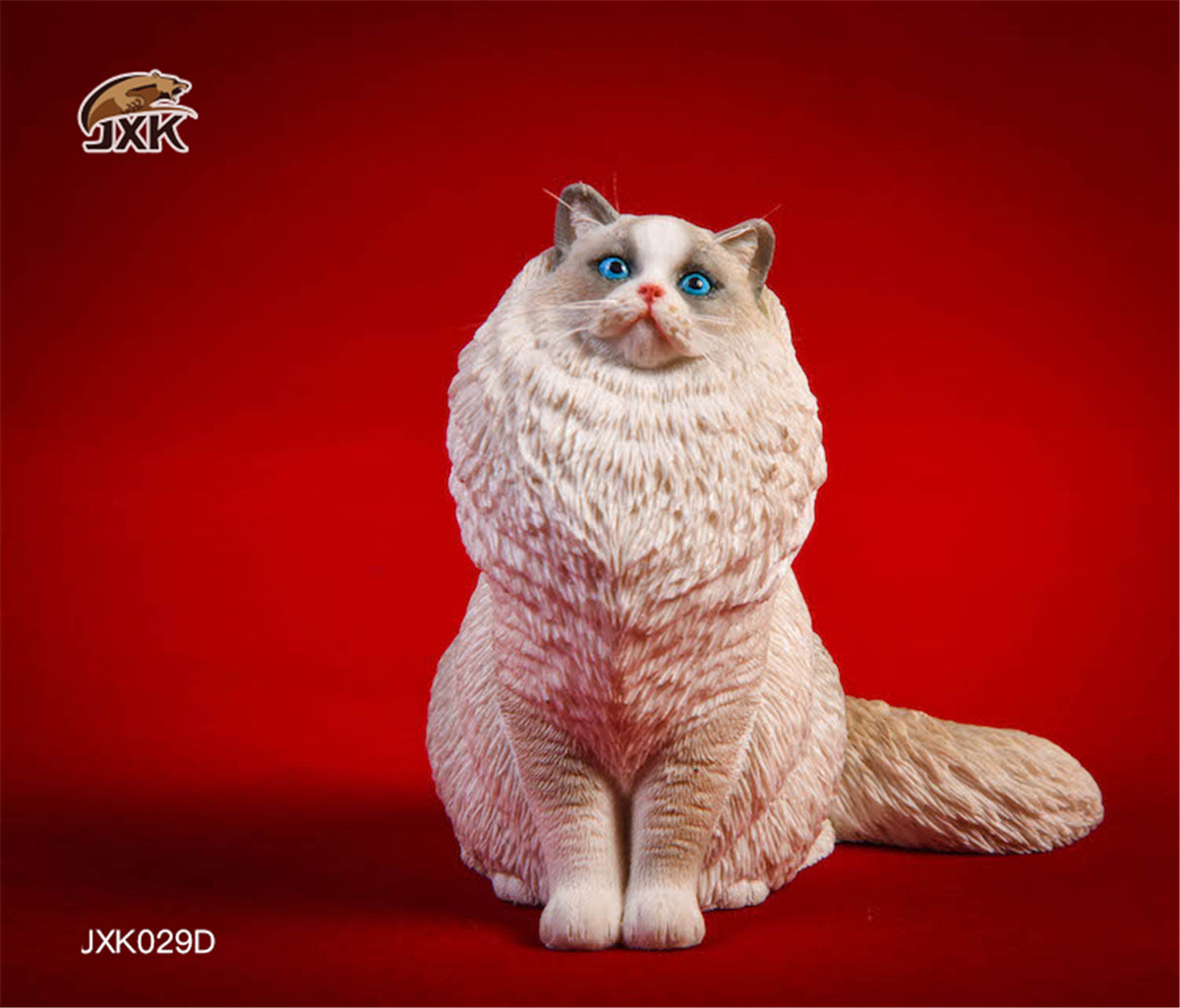 JXK 1/6 Ragdoll Cat Figure