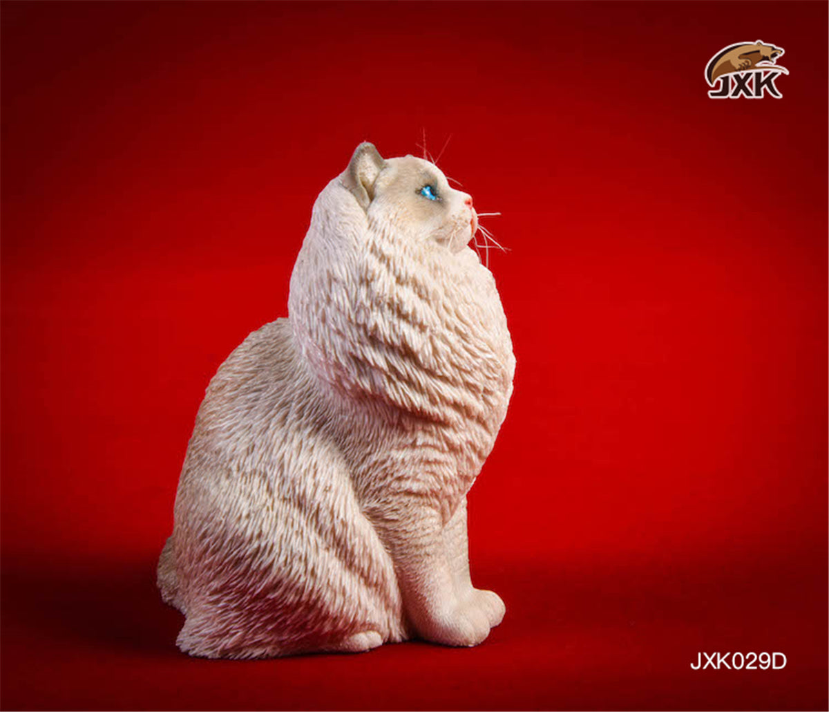 JXK 1/6 Ragdoll Cat Figure