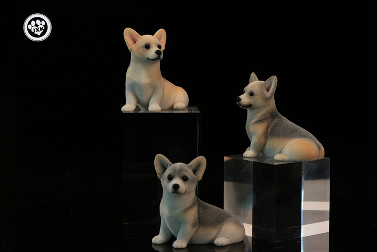 JXK Pembroke Welsh Corgi Dog Figure