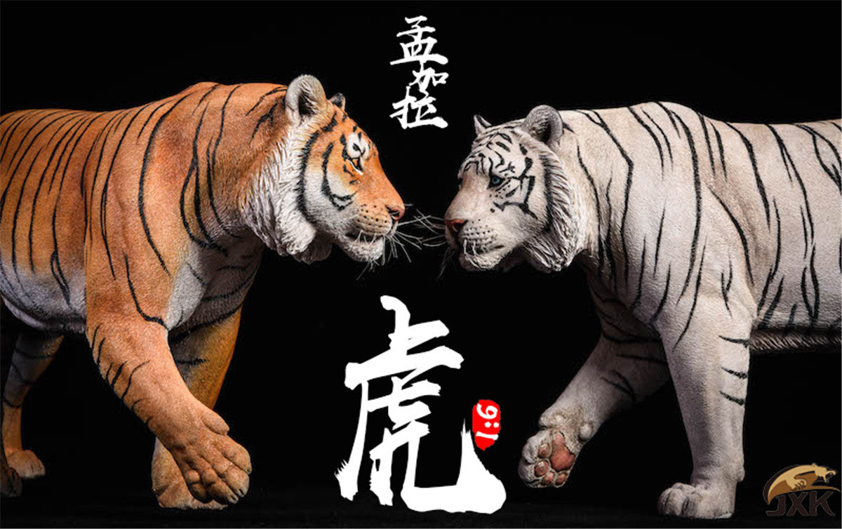 jxkスタジオ　1/6　虎　白　フィギュア　レジン JXK 1/6 Bengal Tiger Figure
