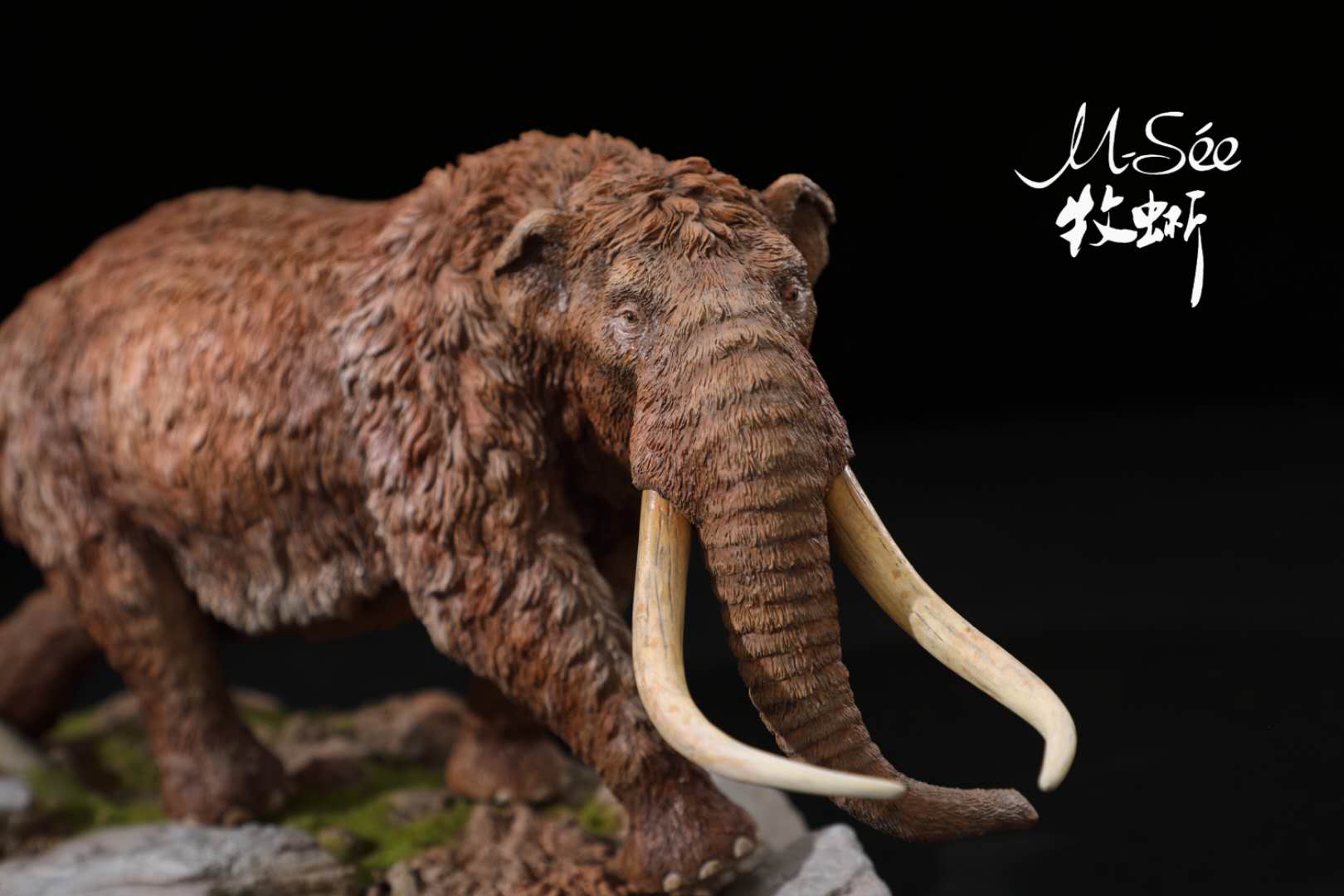 MuSee 1/18 Mammut americanum Mastodon Statue
