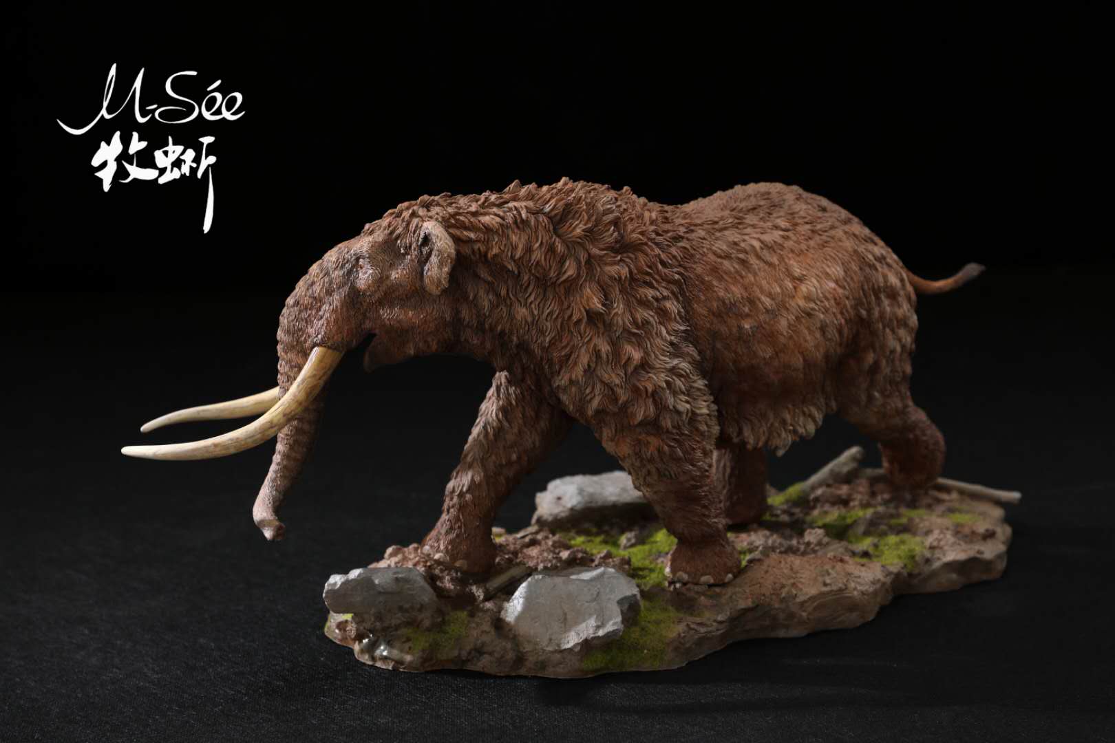 MuSee 1/18 Mammut americanum Mastodon Statue