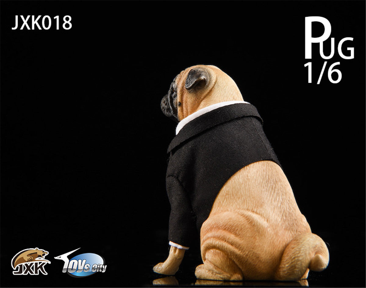 JXK Suit Pug Figure