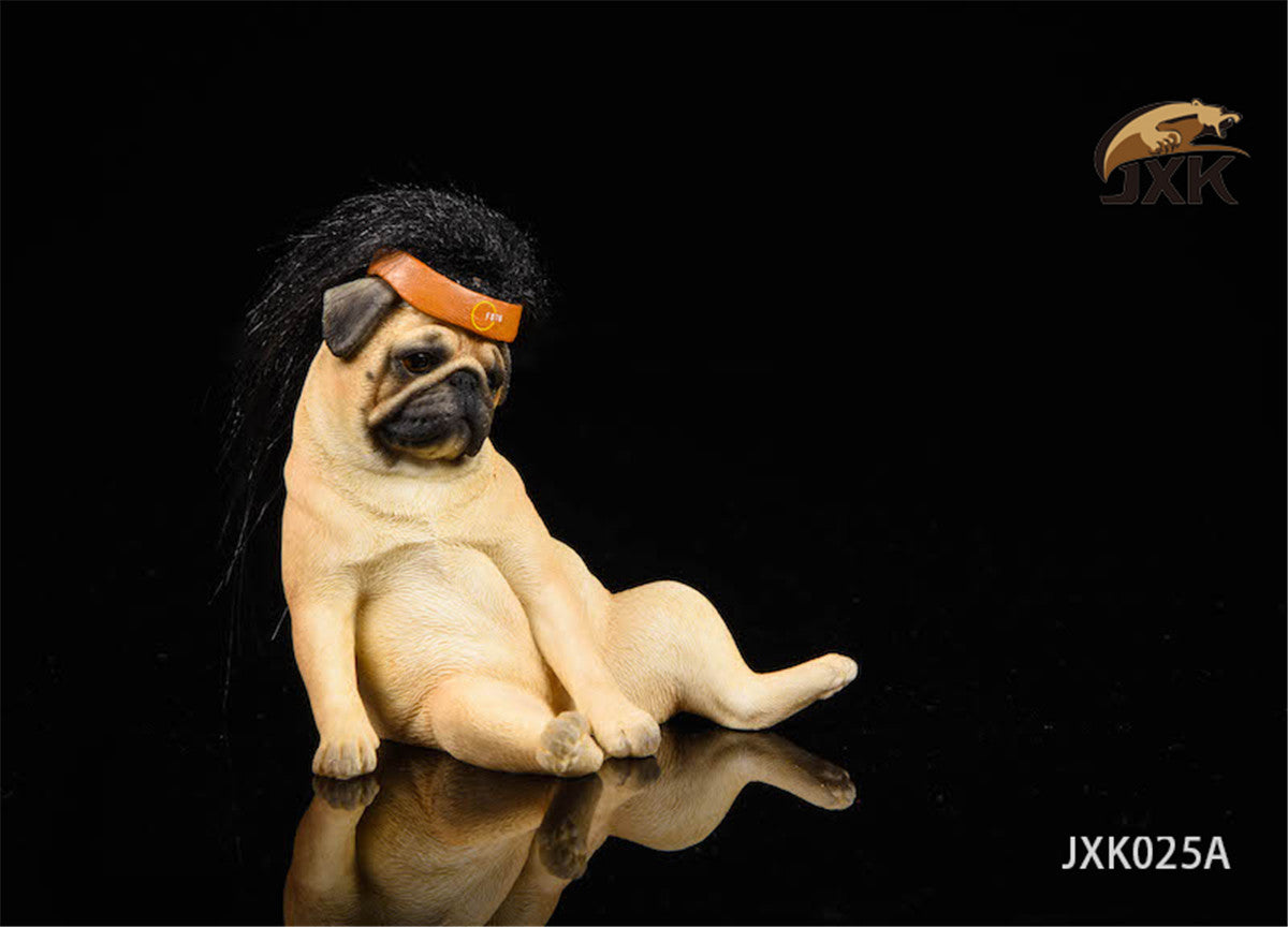 JXK 1/6 Decadent Pug Figure