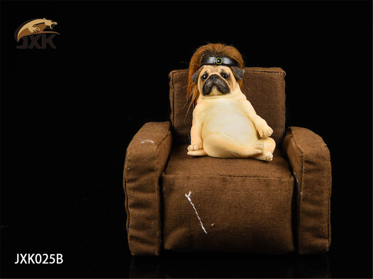 JXK 1/6 Decadent Pug Figure