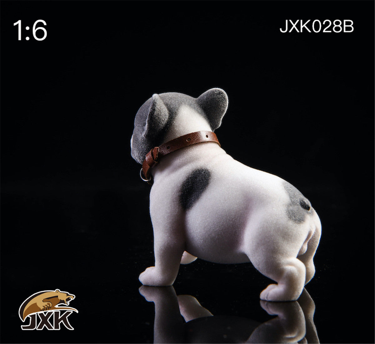 JXK 1/6 French Bulldog Figure