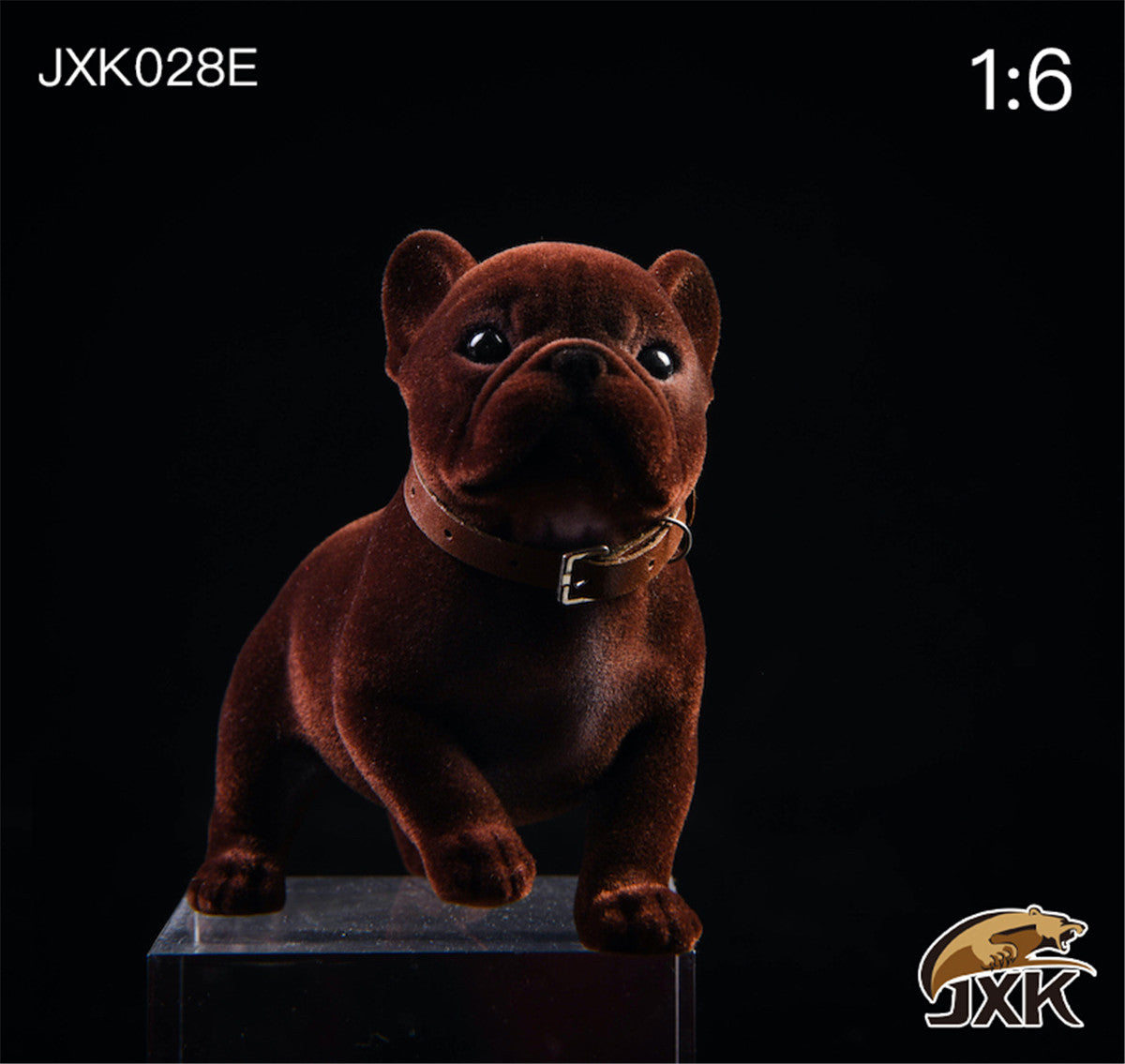 JXK 1/6 French Bulldog Figure