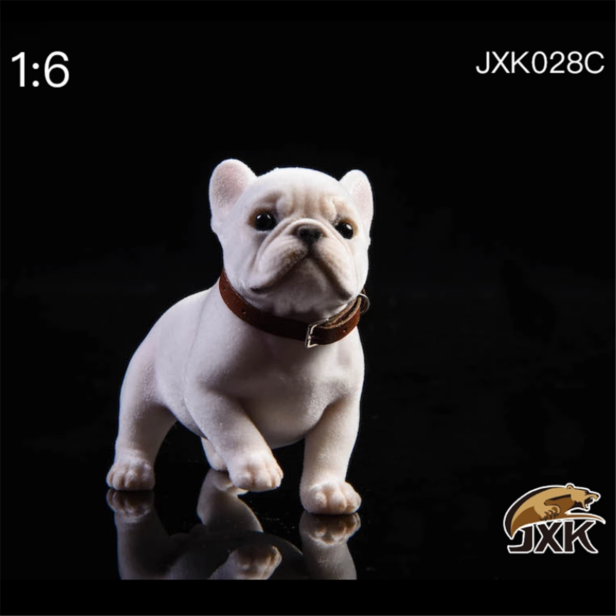 JXK 1/6 French Bulldog Figure