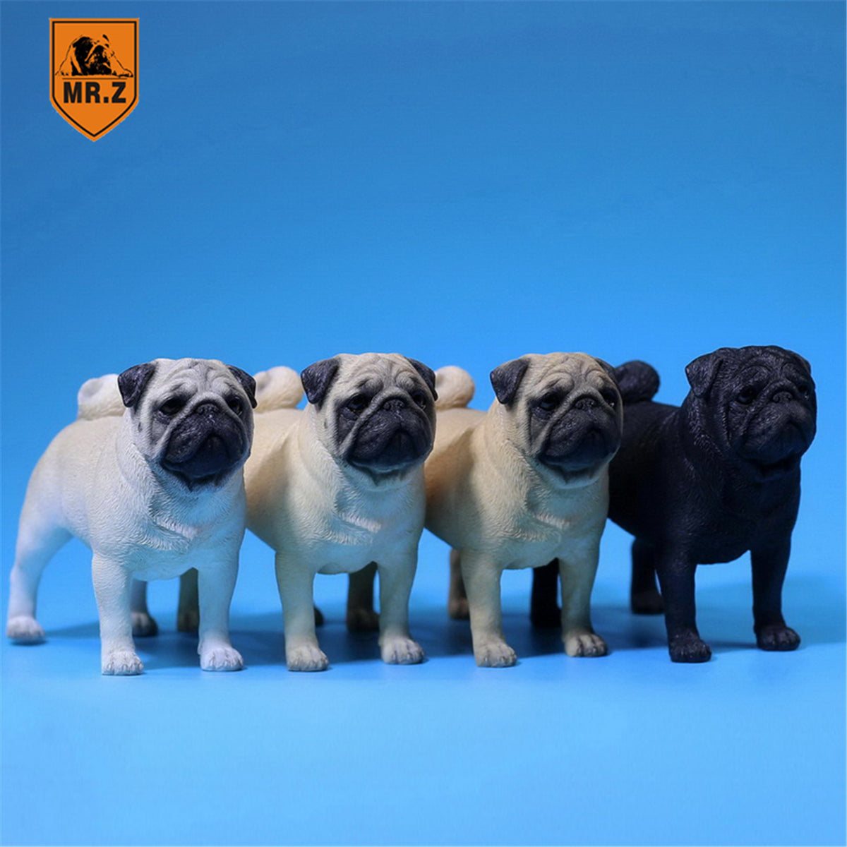 Mr.Z 1/6 Pug Dog Figure