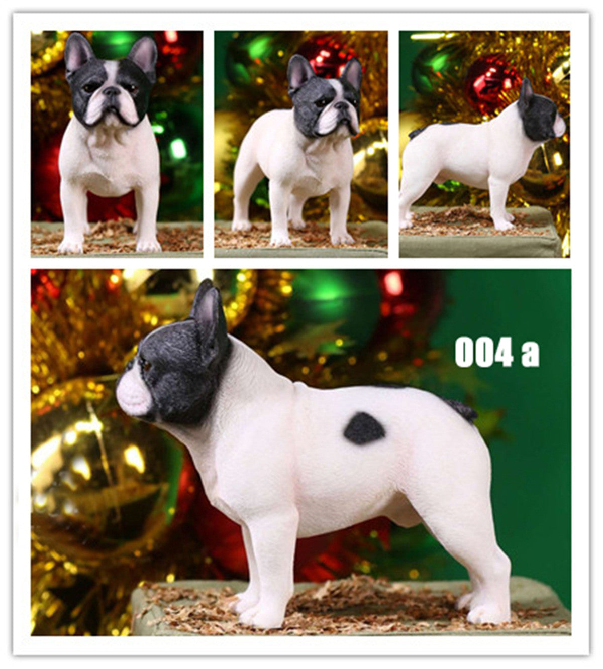 2Pcs/Set Mr.Z French Bulldog Figure