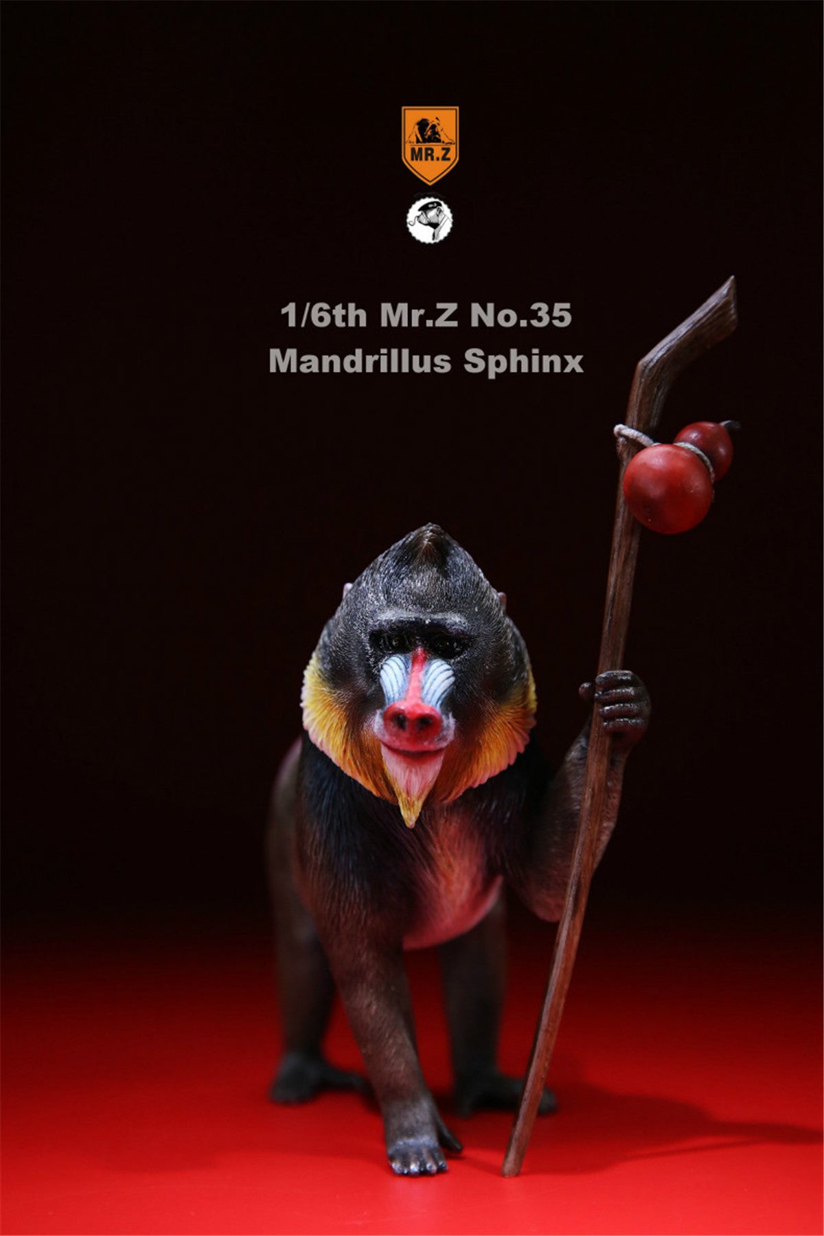 Mr.z Ratio Mandrill Sphinx Lion Cub Set Figure