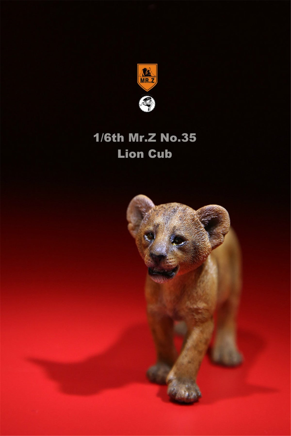 Mr.z Ratio Mandrill Sphinx Lion Cub Set Figure