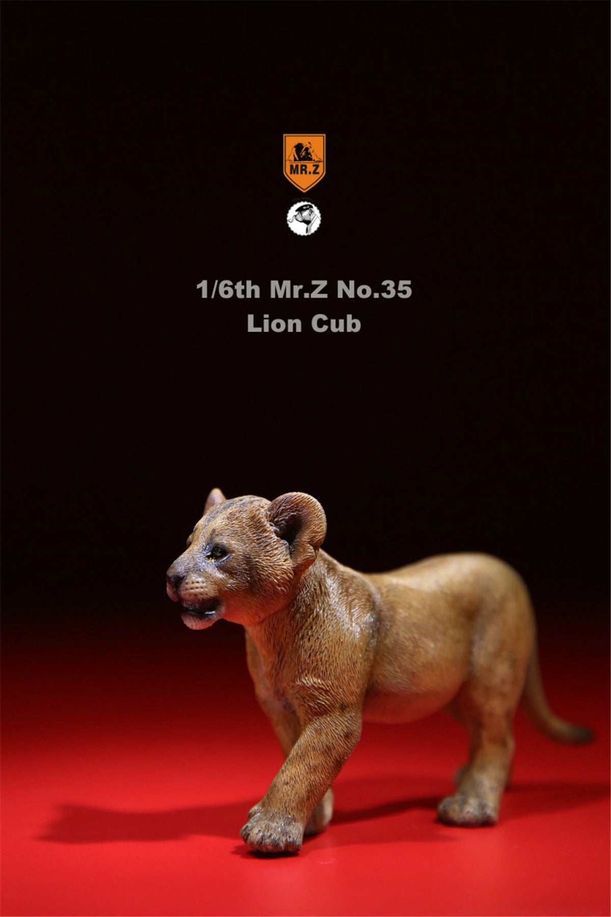 Mr.z Ratio Mandrill Sphinx Lion Cub Set Figure