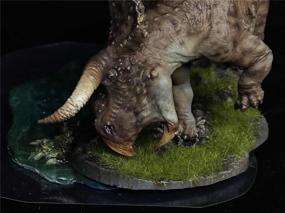 PASSION CHARGER Teratophoneus VS Nasutoceratops Scene
