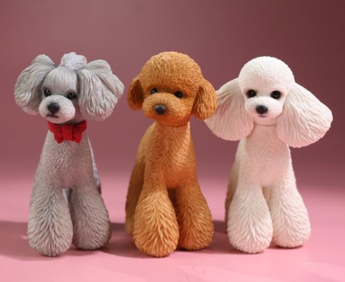 Mr.Z 1/6 Toy Poodle Dog Figure