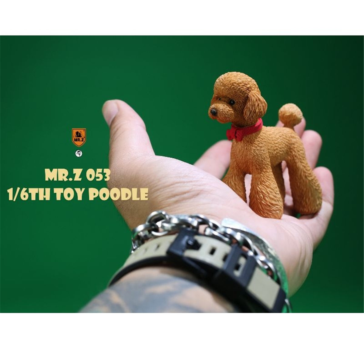 Mr.Z 1/6 Toy Poodle Dog Figure