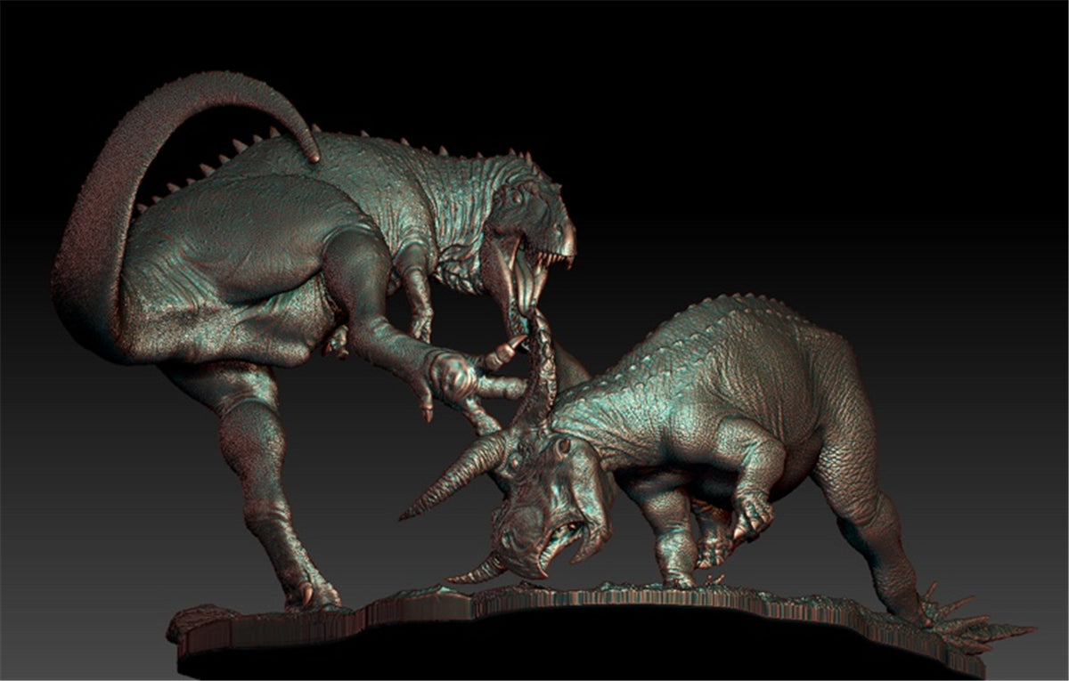 PASSION CHARGER Teratophoneus Scene Statue