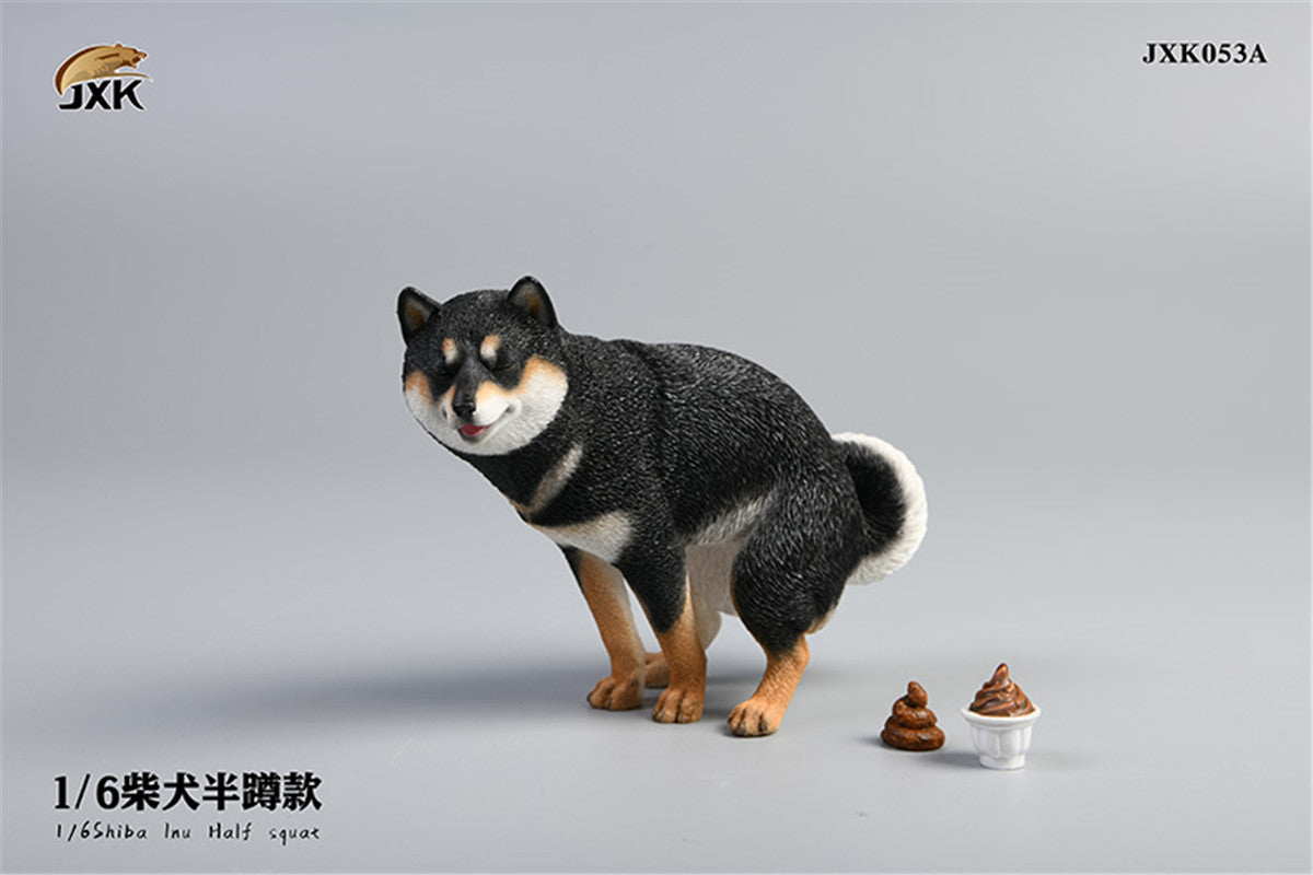 JXK 1/6 Shiba Inu Dog Figure