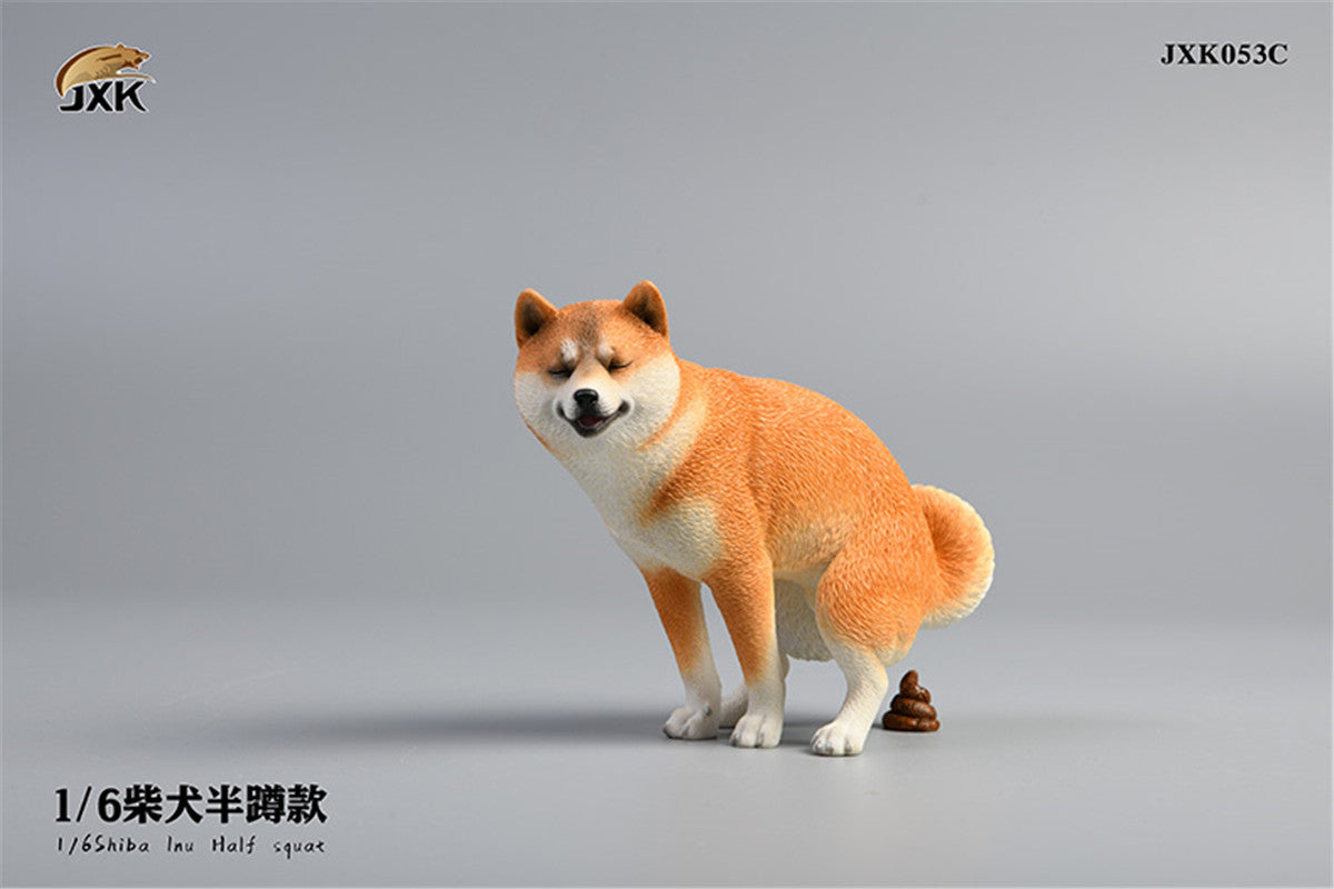 JXK 1/6 Shiba Inu Dog Figure