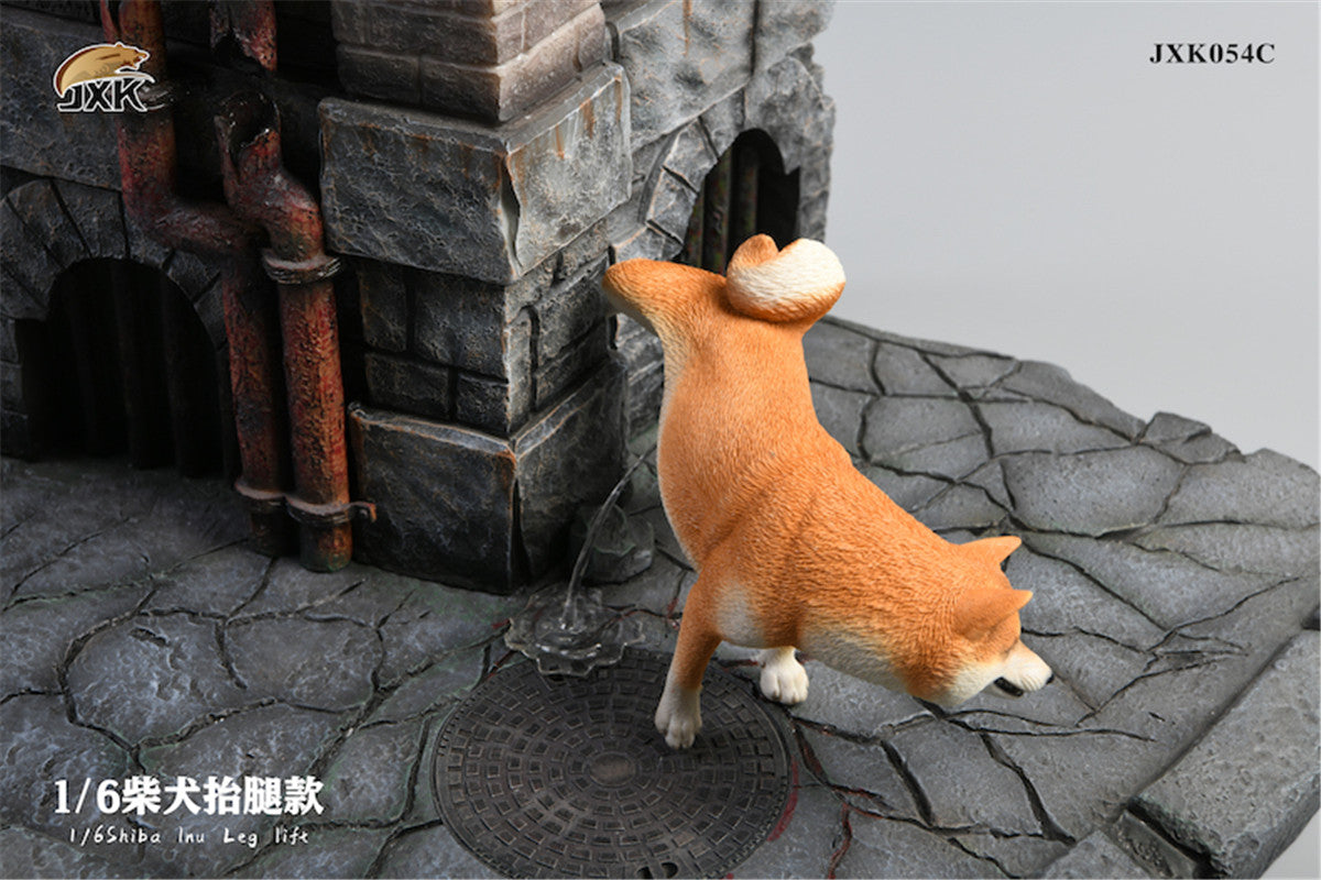 JXK 1/6 Shiba Inu Dog Figure
