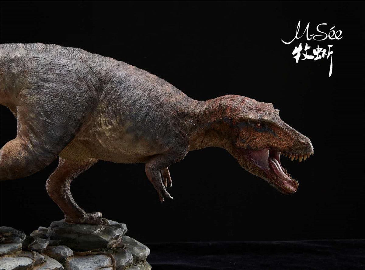 MuSee 1/10 Scale Lythronax argestes VS Diabloceratops Scene Statue