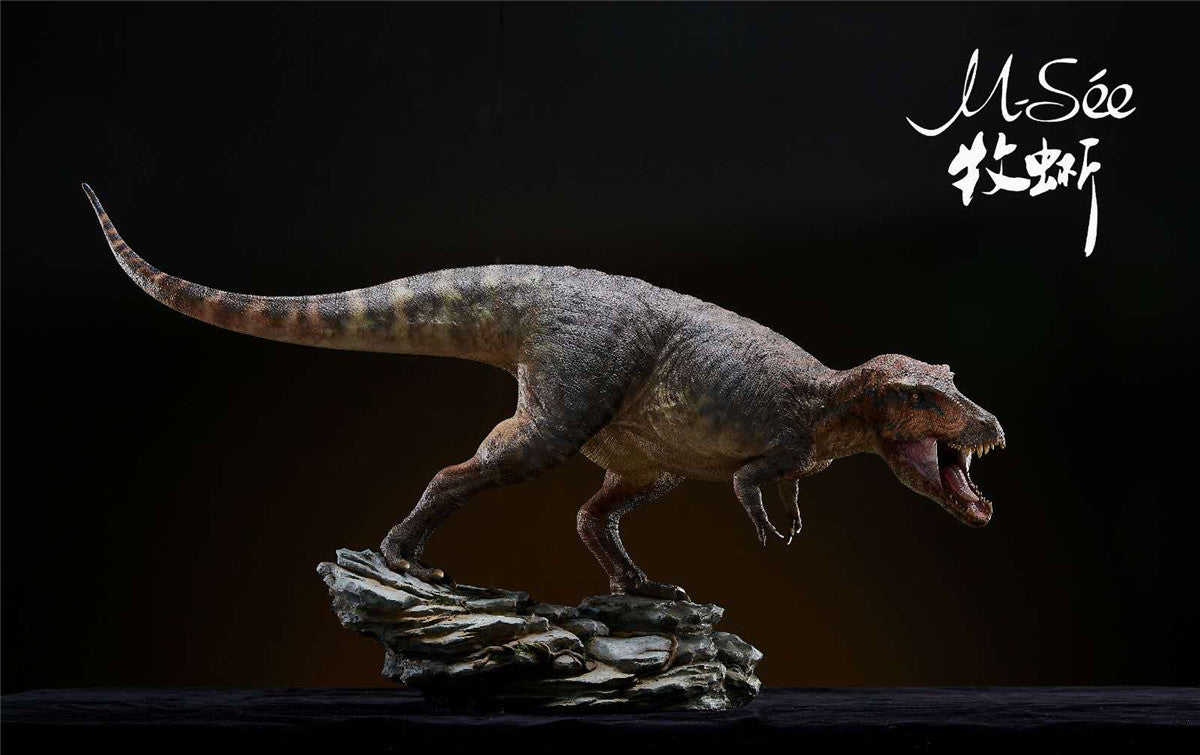 MuSee 1/10 Scale Lythronax argestes VS Diabloceratops Scene Statue