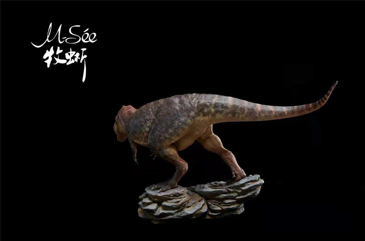 MuSee 1/10 Scale Lythronax argestes VS Diabloceratops Scene Statue